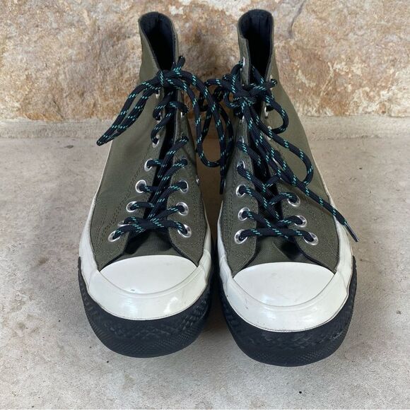 Converse Chuck Taylor All Star Hi 70 High Top 9.5 Wms /Mens 7.5 Surplus Green Hi - Picture 11 of 12